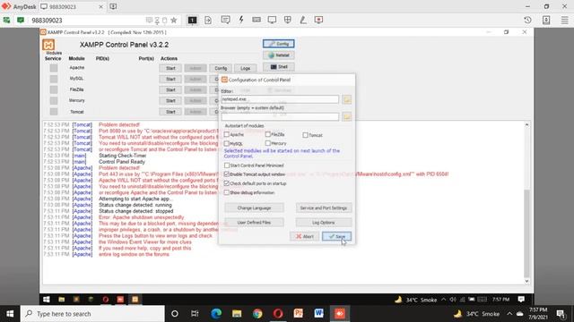 How to unblock port of mysql and Apache in Xampp---------- смотреть онлайн