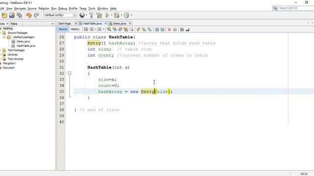 Hashing- Create hash Table in Java. Insertion and Explanation in URDU.Part1 смотреть онлайн