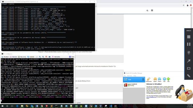 Windows + Vagrant + VirtualBox + Ansible + CentOS 8 + Oracle 12c смотреть онлайн