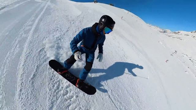 HOW MUCH WEIGHT ON EACH FOOT? - snowboarding technique смотреть онлайн