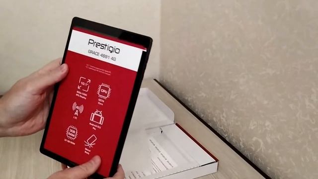 Распаковка - Планшет Prestigio Grace 4891 4G 10.1 смотреть онлайн