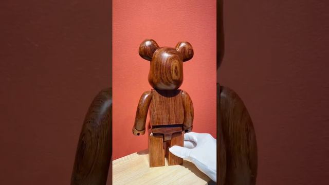 #bearbrick 400% Purple Heartwood And Brazilian Rosewood Bare Bear смотреть онлайн