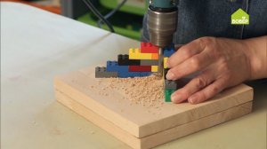 Направляющие для дрели из конструктора