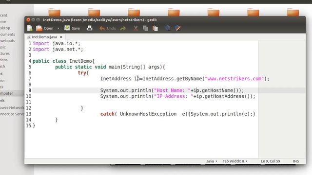 Java Programming Tutorial #46 - How to get an IP address of any Website with Java Program смотреть онлайн