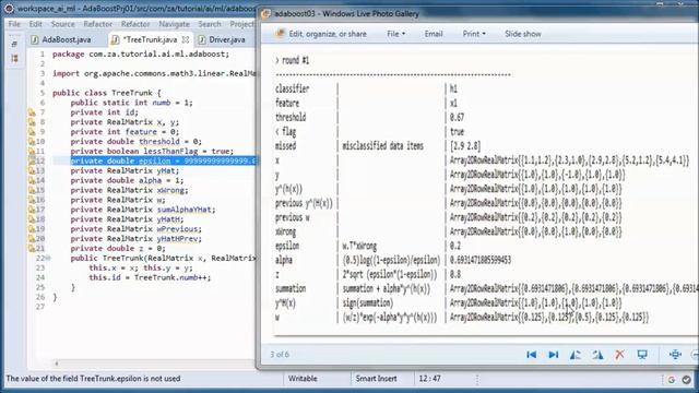 AdaBoost w/ JAVA (Prototype Project 01) смотреть онлайн