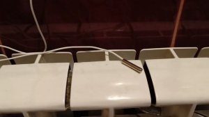 Обогреватель из радиатора. Карбоновый греющий кабель 12к 33ом.