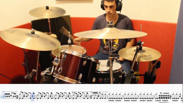 Muse - Stockholm Syndrome Drum Transcription смотреть онлайн
