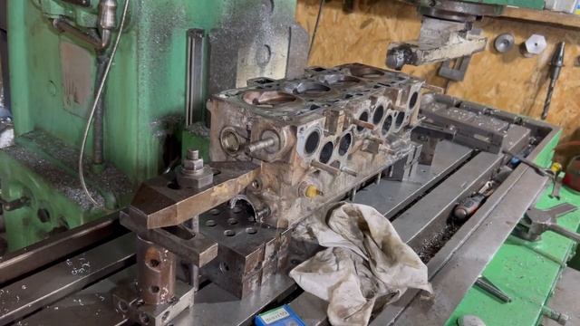 Фрезеровка ГБЦ. смотреть онлайн