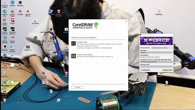 [Corel-Laser] The CorelDraw(Ver =11) software not installed! смотреть онлайн