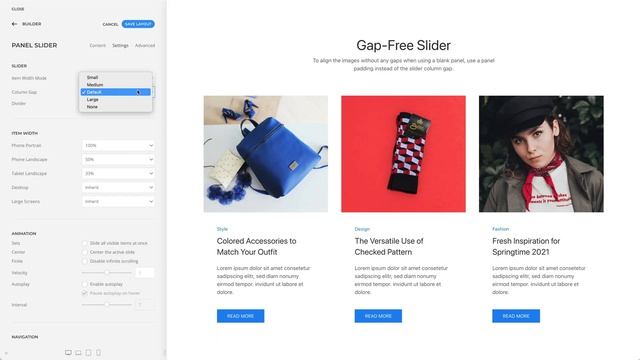 Using the Panel Slider Element | YOOtheme Documentation смотреть онлайн