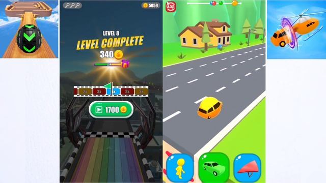 Rolling Ball Sky Escape | Shape Shifting / All Level Gameplay: Android,OSi смотреть онлайн