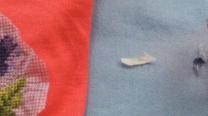 Вышивка на футболке, водорастворимый флизелин // вышивка крестиком