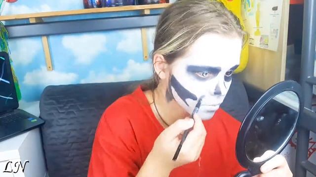 Грим - на Хэллоуин/ SKELET - COSPLAY смотреть онлайн