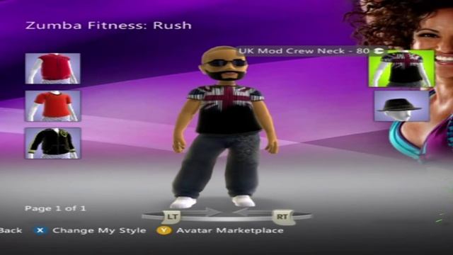 Zumba Fitness: Rush XBOX 360 Avatar Marketplace Gear смотреть онлайн