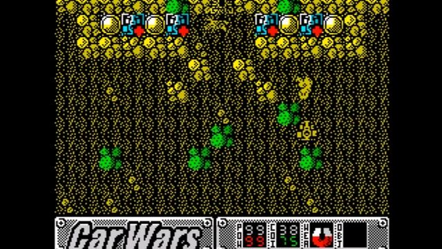 Car Wars Walkthrough, ZX Spectrum смотреть онлайн