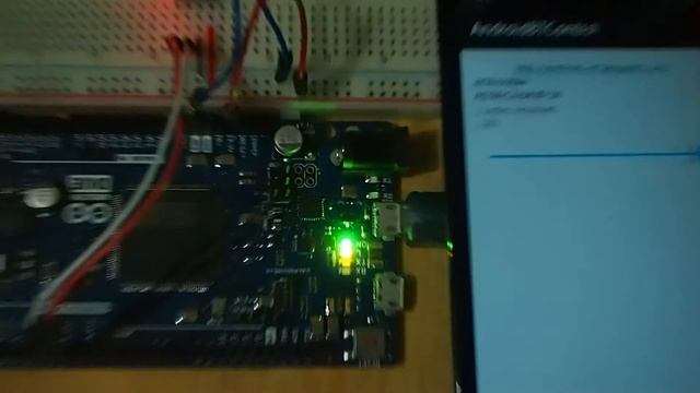 Android Bluetooth to control LED brightness on Arduino Due + HC-06 смотреть онлайн
