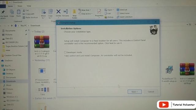 Tutorial Composer : Cara Install Composer di Windows 10 || Cara Instalasi Composer di Windows 10 смотреть онлайн