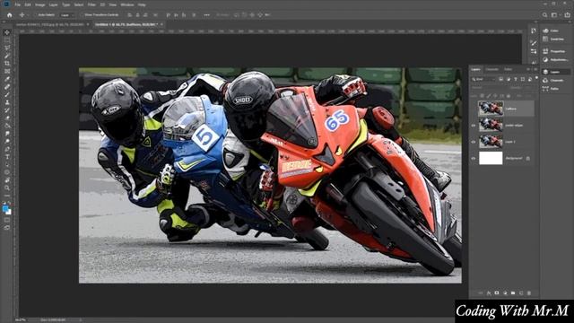 Creating Halftone Images | Comic Book Animation in After Effects смотреть онлайн