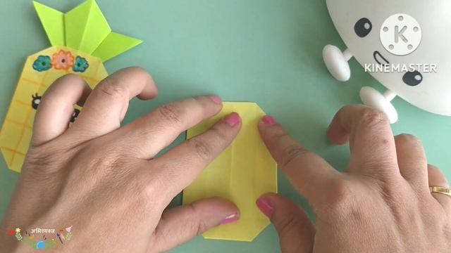 Origami Pineapple: A Simple But Amazing Paper Craft | Origami Fruit