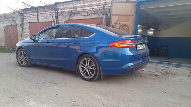 Открывание багажника Ford Fusion 2017 SE смотреть онлайн