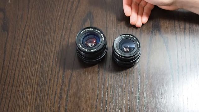 Penatcon 2.8/29 vs. Pentacon 3.5/30 Schärfevergleich смотреть онлайн