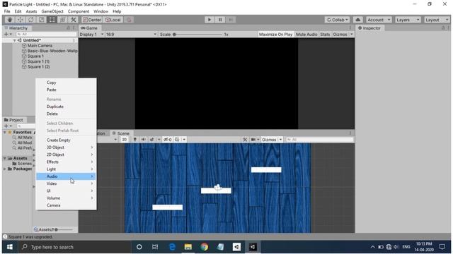 Particle System With 2D Lights -LWRP Unity смотреть онлайн