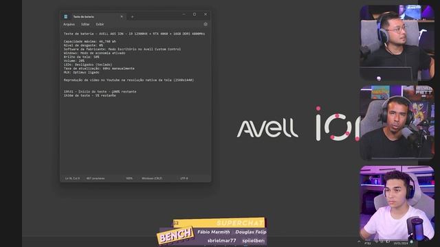 O notebook RTX 4060 com o melhor CUSTO-BENEFÍCIO? - Conhecendo o Avell A65 ION смотреть онлайн