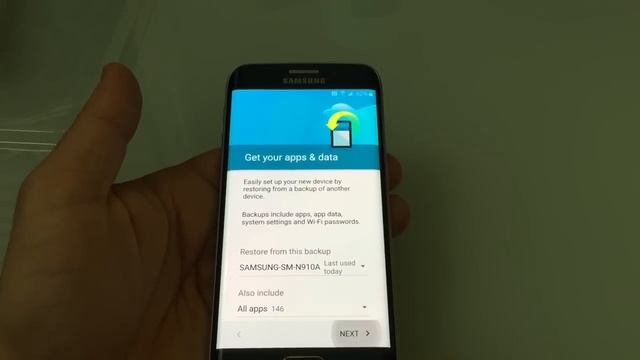Samsung Galaxy S6 Edge Unboxing and Setup смотреть онлайн