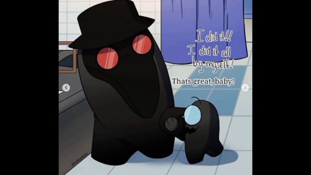 Cheating Imposter Love Story (Amongus Comic Dub) смотреть онлайн
