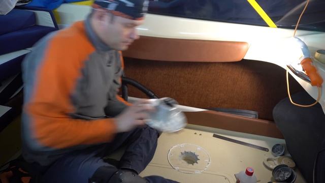 Модернизация мотолодки Викинг для комфортной ночевки