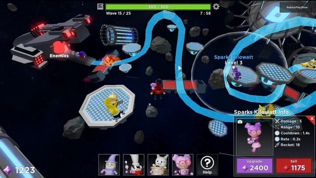 Сходил один на ивент Metaverse | Роблокс Tower Heroes смотреть онлайн