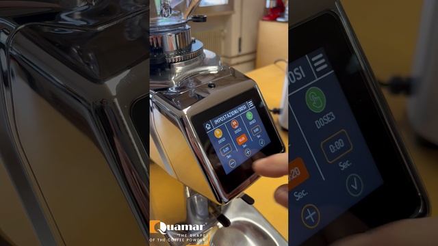 Кофемолка прямого помола QUAMAR M80 TOUCH - PLUS программирование #кофемолка #quamar смотреть онлайн