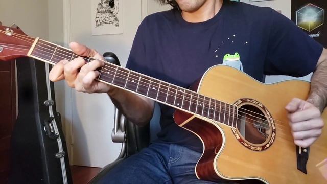 Over the Garden Wall - Everything is Nice and Fine / Old North Wind (Guitar Cover) смотреть онлайн