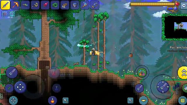 *Atualizado 1.4.4* Seed do amuleto de lava no Terraria Mobile 1.4.4 смотреть онлайн