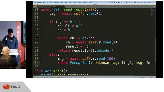 How to write a Redis Client in Python, from Scratch - Silicon Valley Redis Meetup, at Redis Labs смотреть онлайн