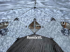 Магазин RemixVL: Огромная Палатка TH- 1636A Куб 360х320х220см утепленная зимняя 3-х слойная 6 граней