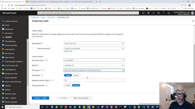 Creating an Azure Key Vault Step by Step смотреть онлайн