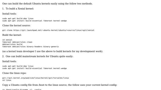 Ubuntu: Kernel compilation and customization in Ubuntu смотреть онлайн