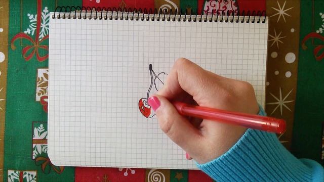 Как нарисовать черешню. смотреть онлайн