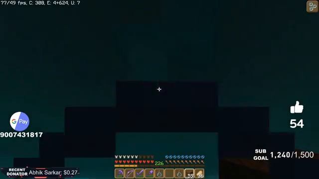 Minecraft Live India | Java/Bedrock In One Server | Road To 1.5k SUB ! смотреть онлайн