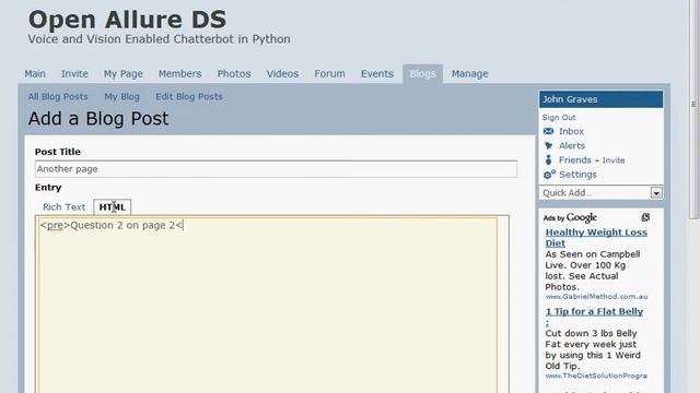 Web based authoring of scripts in Open Allure смотреть онлайн