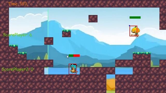 Worms! 2D pygame смотреть онлайн