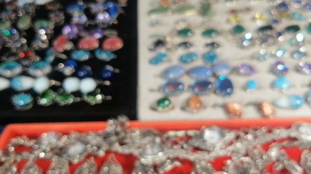 украшения из капельного серебра с марказитами