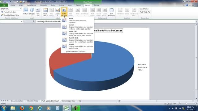 Creating a 3D Pie Chart in Excel Vid.wmv смотреть онлайн