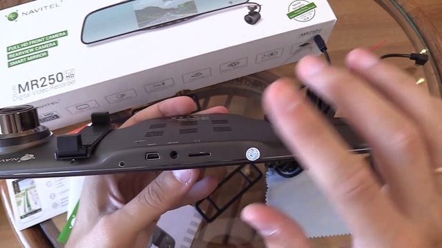 Обзор на видеорегистратор зеркало Navitel MR250 съемка день ночь смотреть онлайн