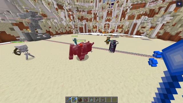 RAID GANG vs Dungeon's mobs UNDEAD | Minecraft mob battle смотреть онлайн