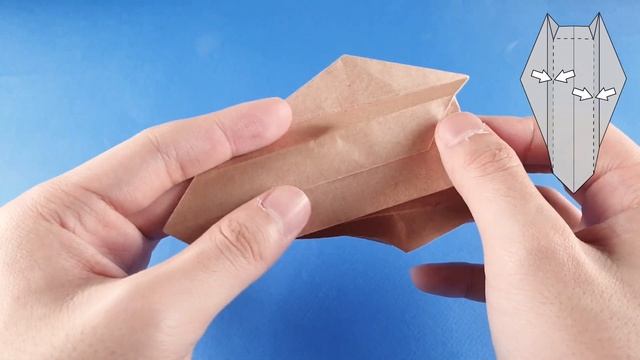 Origami Squirrel / How to make a paper Squirrel 【White shark】 смотреть онлайн
