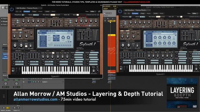 How To Layer & Add Depth To Your Trance Tracks - allanmorrowstudios.com смотреть онлайн