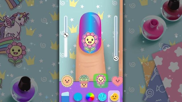 Nail Salon Games - Acrylic Nails смотреть онлайн