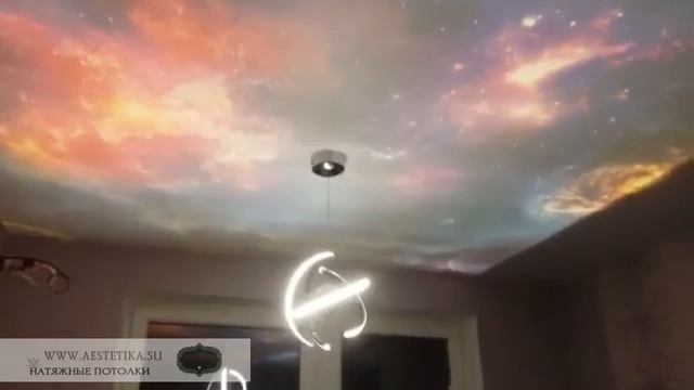 Видео 10 17 Натяжной потолок Double Vision двухсторонняя фотопечать смотреть онлайн
